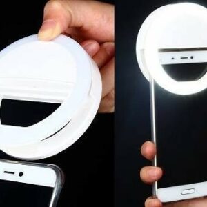 Univerzális, világítós selfie karika telefonhoz