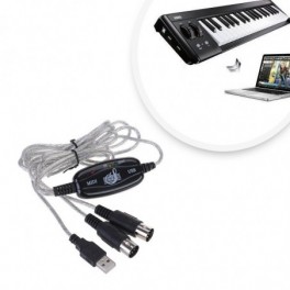 USB MIDI kábel USB MIDI adapter - dropcat