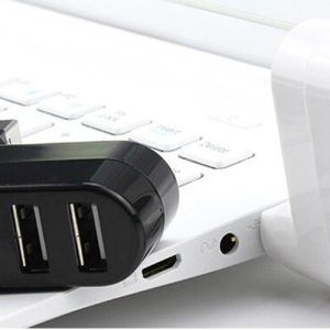 3 Portos USB 2.0 HUB forgatható fejjel