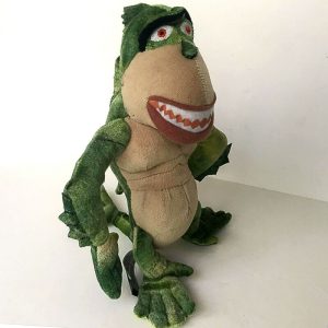 Szörnyek az űrlények ellen zöld plüss figura – 20 cm