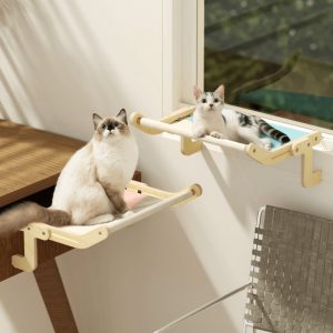 Ablakra, fiókra felszerelhető macskaágy