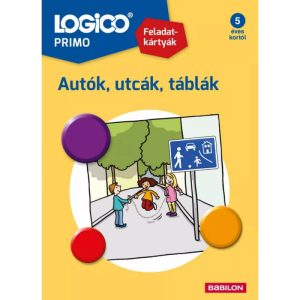 Autók, utcák, táblák – feladatkártyák