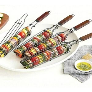 Grillező kosár saslik – kebab
