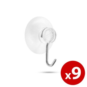 Family Tapadókorongos fali akasztó – 9 db / bliszter