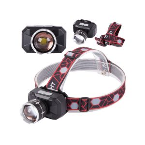 Tölthető LED homlok lámpa xhp50 – erős fény, könnyű használat, túrázás, camping, outdoor, felnőtteknek